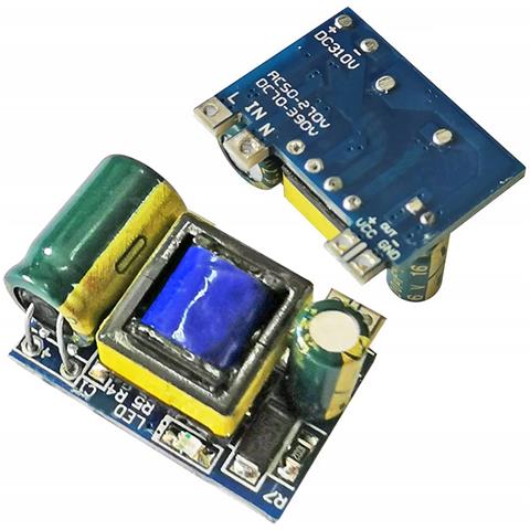 Modulo Alimentatore 12v 300ma (3.5w) - Alta Qualità E Stabilità | Dimensioni Compatte 23,5x15 Mm | Progetti Elettronici Diy - Foto 1