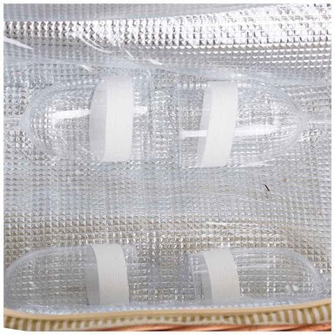 Cestino Pic-nic Marrone 40x28x20h - Foto 8