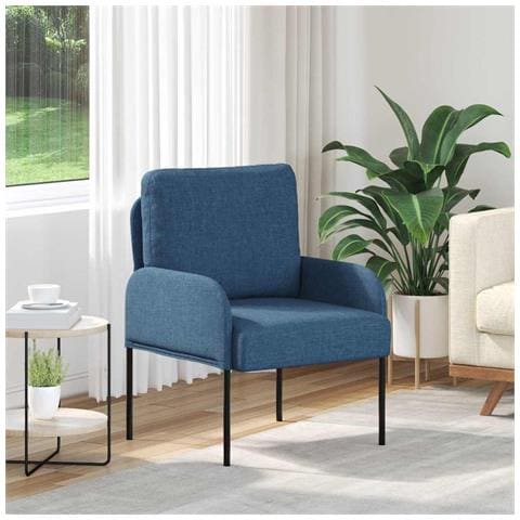 Divani con cuscino 55cm Blu Legno compensato - Foto 2