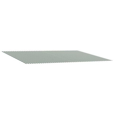 Telo di ricambio per tenda da sole Verde e Bianco 450 × 350 cm - Foto 1