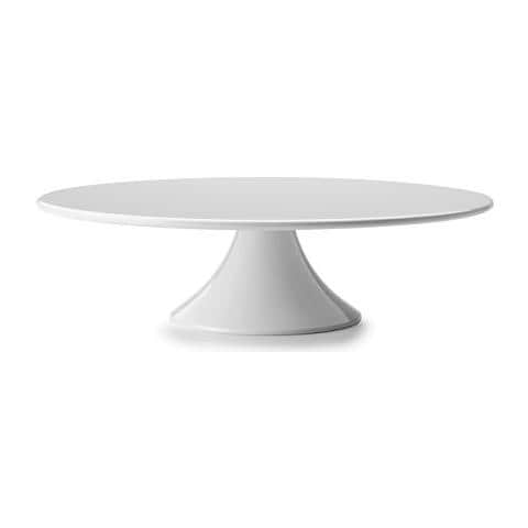 63586 - Contenitore classico per torte in melamina 32Ø - Bianco - Foto 1