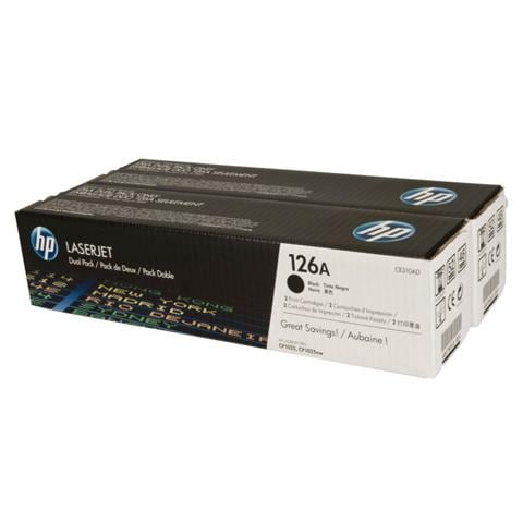 126A Dual Pack Black Laserjet Ce310Ad - Foto 2