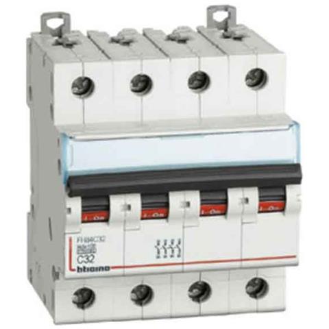 Fh84c40 - Btdin100 - Interruttore Magnetotermico 4p Curva C 40a 10ka - Foto 2