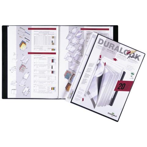 Duralook Plus Portalistino 20 Buste Etichetta Personalizz. Nero - Foto 2