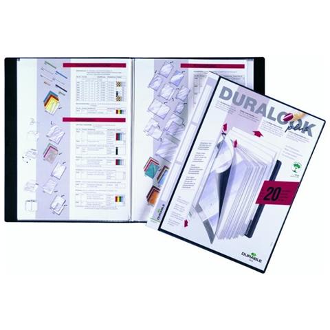 Duralook Plus Portalistino 20 Buste Etichetta Personalizz. Nero - Foto 1