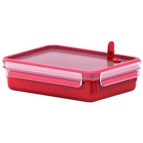 EMSA Contenitore Rettangolare 1 20lt Clip Micro Rosso EMSA Contenitore Rettangolare 1 20lt Clip Micro Rosso