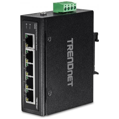 5-port Ind. Fast Eth Switch Din-rail - Foto 1