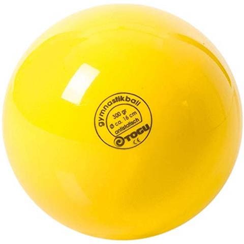 Ginnastica Standard Unlacquered Ball, Unisex, Yellow, 300 G - Foto 1