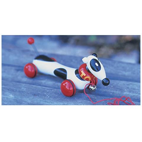1866 - Toby Egli Cagnolino Gioco Da Tirarein Legno - Foto 2