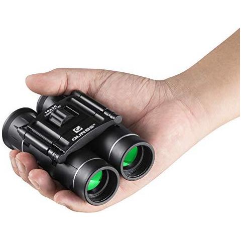 Mini Pocket Binocolo 10x25 Compatto Pieghevole Binocolo Con Impermeabile Per Adulti Bambini Viaggi Paesaggio Caccia Birdwatching - Foto 1