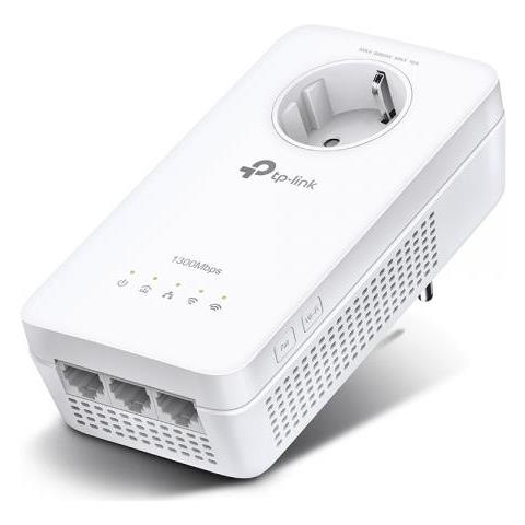 Tl-wpa8631p Adattatore Di Rete Powerline 1300 Mbit / s Collegamento Ethernet Lan Wi-fi Bianco 1 Pezzo (i)  - Foto 1