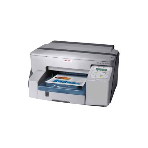 Stampante GelSprinter Ricoh GelSprinter GX5050N - Colore - 3600 x 1200 Stampa dpi - Carta comune - Desktop - 30 Monocromatica ppm / 30 Stampa a colori ppm - 250 Fogli - Automatico Stampa fronte / retro - Fast ethernet - USB - Foto 1