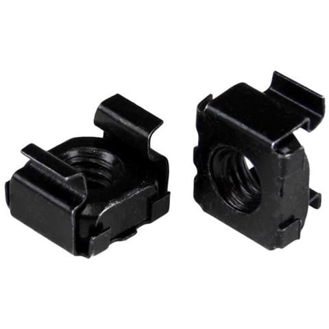 Dado M6 per server rack - confezione da 50, nero - Foto 1