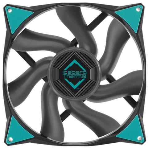 Icegale Xtra Case Per Computer Ventilatore 14 Cm Nero 1 Pz - Foto 1