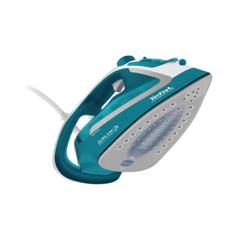 EasyGliss Plus FV5737 ferro da stiro Ferro da stiro a secco e a vapore Durilium 2500 W Turchese, Bianco - Foto 2