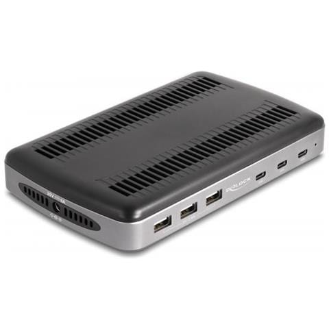 41461 Organizzatore Per Stazioni Di Carica Libera Installazione Plastica Nero, Grigio - Foto 1