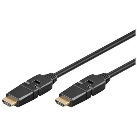 Goobay 61286 Cavo Hdmi 2 M Hdmi Tipo A (standard) Nero - Foto 1