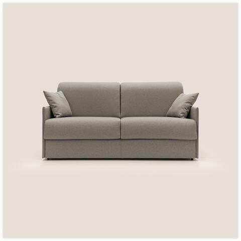 Evans Divano letto matrimoniale in tessuto impermeabile T13 149 cm (mat. 120x197) tortora - Foto 3