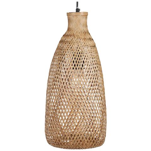 Lampadario Lwela Legno Di Bambù Naturale - Foto 2