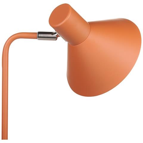 Lampada Da Pavimento Rimava Regolabile Metallo Arancione - Foto 2