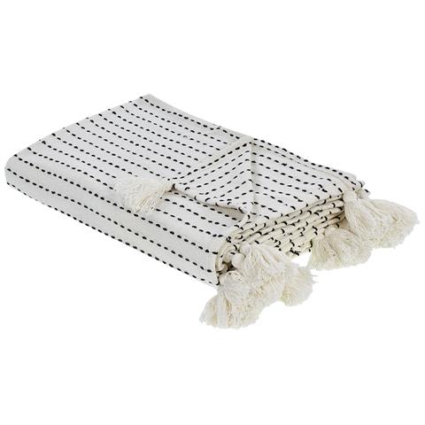 Copriletto Cotone Bianco Sporco 220 X 240 Cm Modar - Foto 2