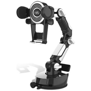 Supporto Telefono Auto Vktaliphar Con Ventosa Extra Forte E Braccio Snodabile – 3-in-1 Per Cruscotto, Parabrezza E Bocchetta D'Aria