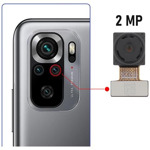 Fotocamera Per Xiaomi Redmi Note 10 E Note 10s Sensore Profondità 2mp - Foto 4