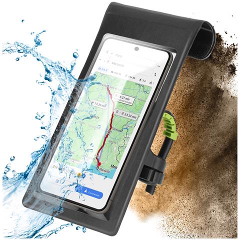 Supporto Da Bicicletta Per Smartphone Impermeabile Rotante A 360°, Nero - Foto 2