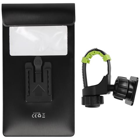 Supporto Da Bicicletta Per Smartphone Impermeabile Rotante A 360°, Nero - Foto 5