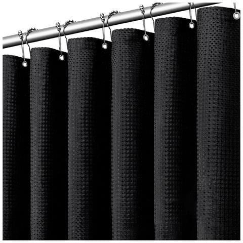 Tenda Da Doccia Impermeabile Per Bagno Black M - Foto 5