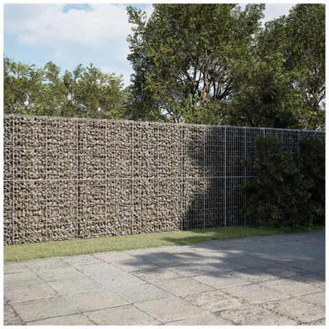 Cesto Gabbione Con Copertura 700x50x200 Cm Ferro Zincato - Foto 1