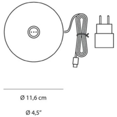 Base Di Ricarica A Contatto Magnetica Per Olivia Pro E Olivia Pro Mini - Foto 1