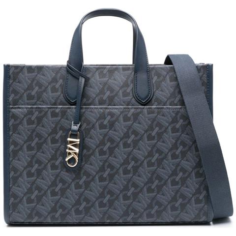 Large Grab Tote Admrl Plblue Borse Tote Sintetico Borse Donna Blu Eu One Size, 30h3g3gt3v-444 - Foto 1