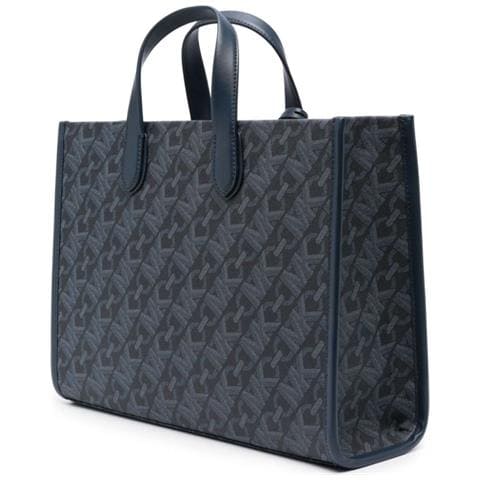 Large Grab Tote Admrl Plblue Borse Tote Sintetico Borse Donna Blu Eu One Size, 30h3g3gt3v-444 - Foto 2