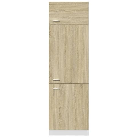 Mobile per Frigo “Lyon” Rovere Sonoma 60x57x207 cm - Foto 2
