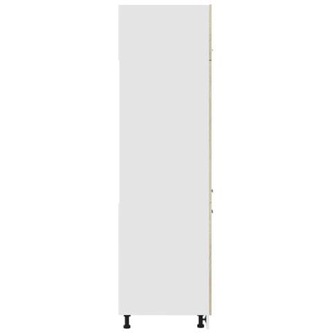 Mobile per Frigo “Lyon” Rovere Sonoma 60x57x207 cm - Foto 10