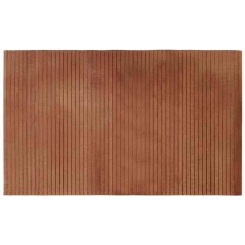 Tappeto Rettangolare Marrone 60x100 Cm In Bambù - Foto 2