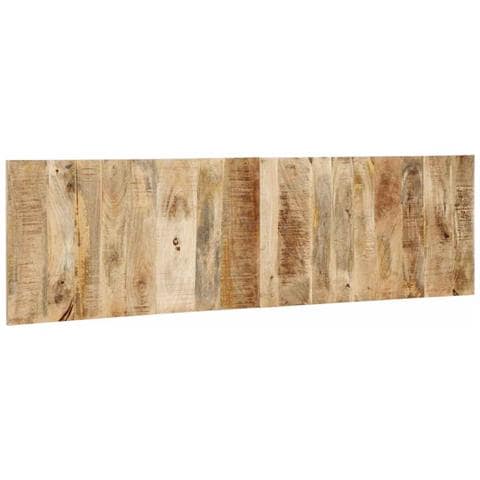 Testiera 180 Cm In Legno Massello Di Mango Grezzo - Foto 2