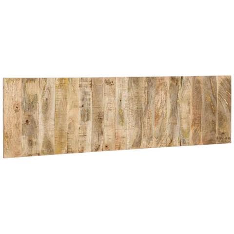 Testiera 180 Cm In Legno Massello Di Mango Grezzo - Foto 3