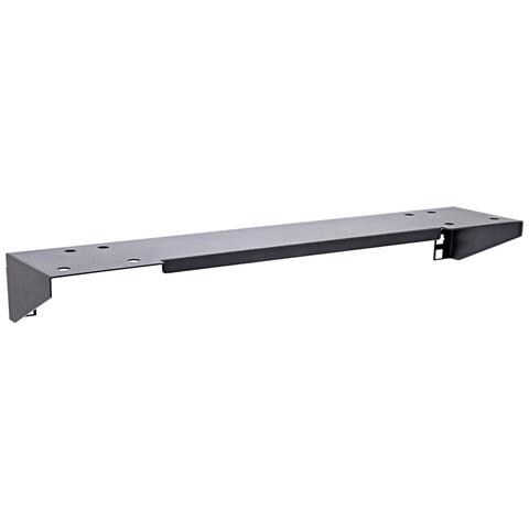 Rack da 19" per montaggio sotto il tavolo, 1U, nero - Foto 4