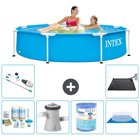 Piscina Fuori Terra - In Giro - 244x51 Cm - Blu - Include Accessori Coordinati A1452 - Foto 1