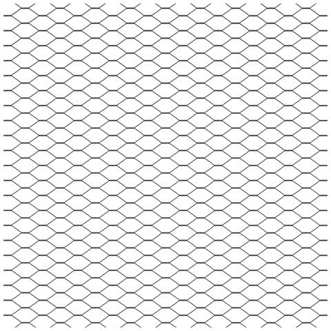 Recinzione Esagonale Grigia 0.4x10 m in Acciaio, Pali per Recinzione  con Spillo 7 pz Ø32 mm 60 cm Acciaio Zincato - Foto 9