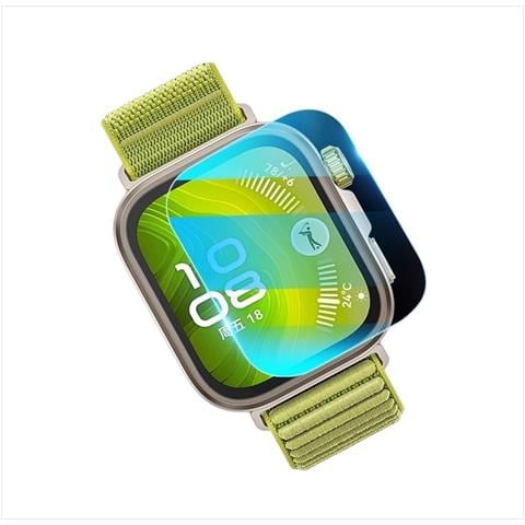 Pellicola Protettiva In Vetro Temperato Per Huawei Watch Fit 3 (confezione Da 2) - Foto 2