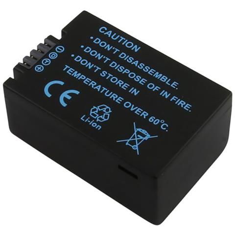 Batteria 7.2v 750mah Per Fotocamera Panasonic Lumix Dmc-fz Li-ion - Foto 3