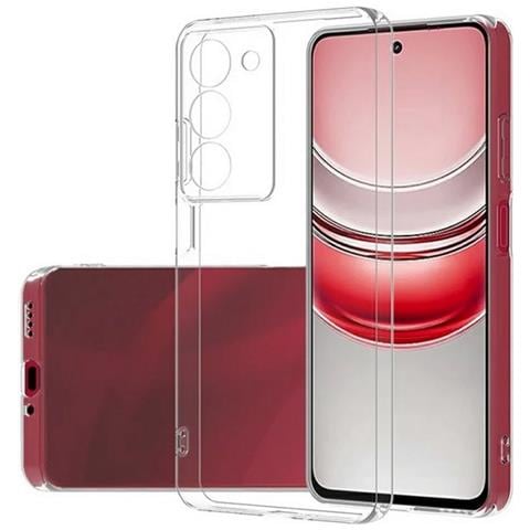 Ultra Slim Custodia Tpu Silicone 0,3mm Cover Case Per Realme 14x - V60 Trasparente - Foto 1