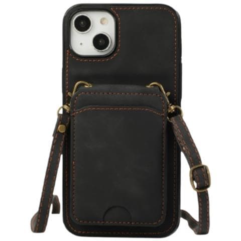 Custodia A Portafoglio 3 In 1 Compatibile Con Iphone 17 Air - Porta Carte In Pelle Pu E Tracolla A Bandoliera - Foto 1