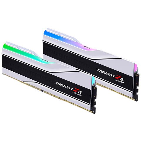 Memoria Trident Z5 Neo RGB 64 GB (2x32 GB) DDR5 6000 MHz CL36 Non-ECC Formato DIMM 288-pin Colore Bianco con RGB - Foto 6