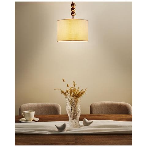 Lampadario Loky Metallo Ottone - Foto 1
