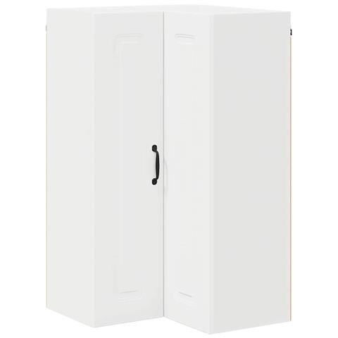 Pensile cucina Bianco 57 x 57 x 100 cm Legno multistrato - Foto 1