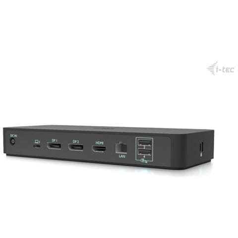 C31INTGTRI4KDOCPDCH replicatore di porte e docking station per laptop Cablato USB 3.2 Gen 1 (3.1 Gen 1) Type-C Nero - Foto 2